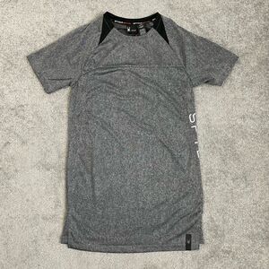 Spyder Crew Shirt Men’s Gray Heather Active Raglan Size S Quick Dry Style SPM200